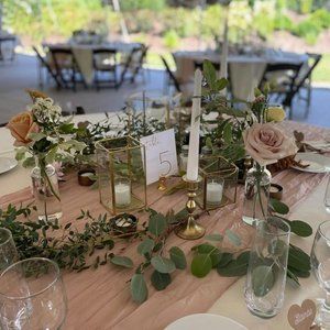 15 10FT Gauze Table Runners; Cheesecloth Fabric